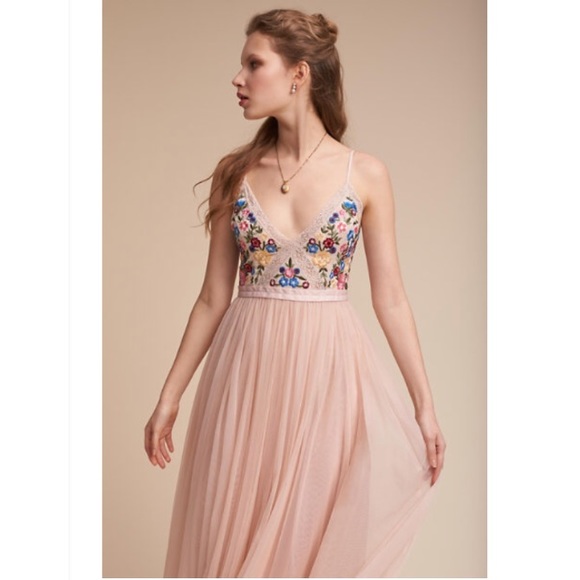 NWT BHLDN NEEDLE & THREAD ARYA DRESS 4 - Picture 3 of 17